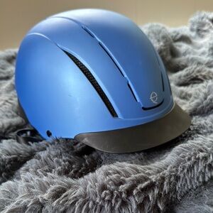 Sleek BlueTroxel Riding Helmet